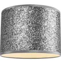 25cm Silver Glitter Sparkle