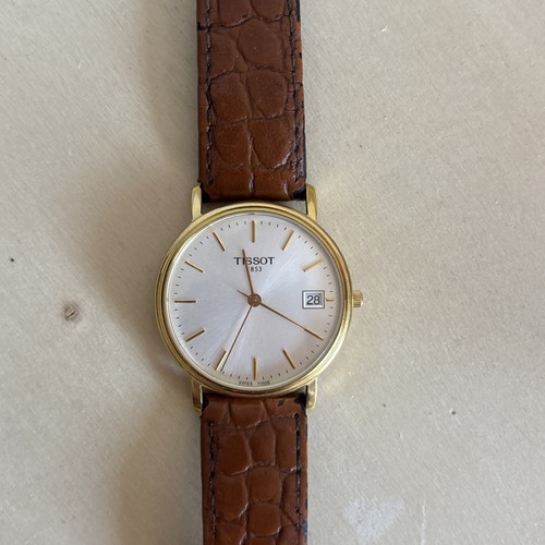 Tissot gold men - gold, watch