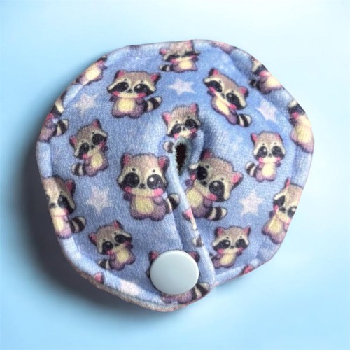 Raccoon tube cover feeding - raccoon,