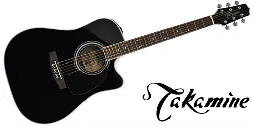 Takamine ef341sc black - takamine, bl