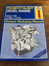 Haynes Peugeot/ Talbot Diesel