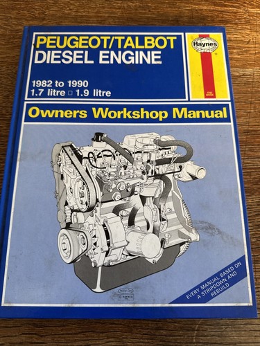 Haynes peugeot talbot diesel - haynes, peugeot/
