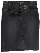 Womens Gey Denim NEXT Skirt