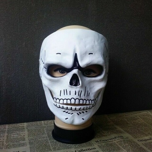 Skull mask white day - mask, of