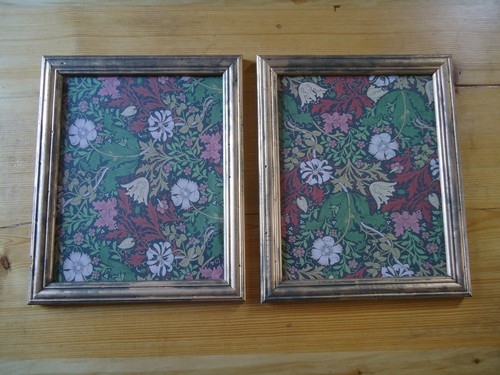 Vintage pair gilt wooden - vintage,
