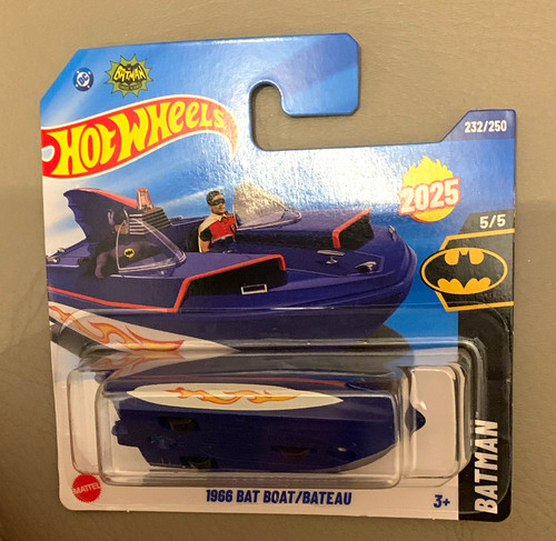 Hot wheels batman 1966 batboat - 1966,