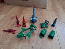 Vintage Thunderbirds Bundle Of Vehicles - Spares & Repairs 
