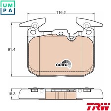 BRAKE PAD SET DISC BRAKE