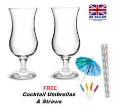 2 x Pina Colada Cocktail Glasses Cocktail Glasses