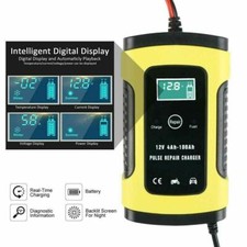 5Amp Car Battery Charger 12V Volt Motorcycle Battery Repair Type AGM Charger