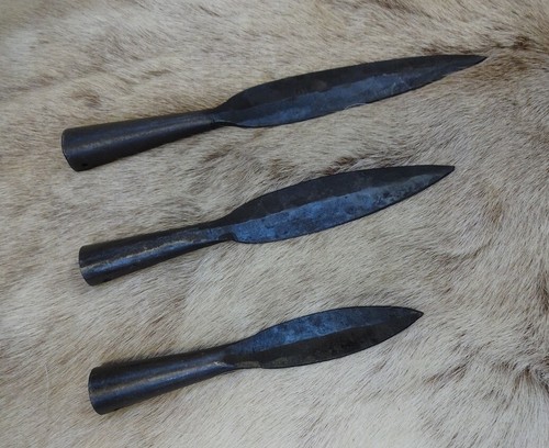 Large medieval viking - viking, spear