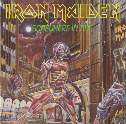 Iron maiden somewhere in - somewhere,