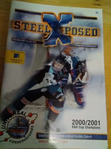 2000 sheffield steelers v - sheffield,