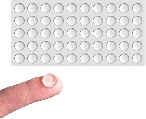 Pcs transparent rubber feet - 50,