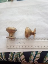 Vintage Brass Door Knobs In