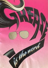 Grease Programme 1993 London Dominion Theatre