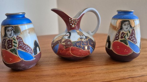 Vintage oriental ceramic - oriental, small