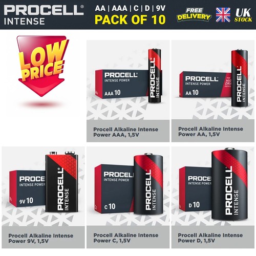 Procell batteries intense - intense, aa
