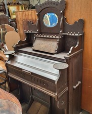 Antique Cornish Company Ornate Pump Organ Washington USA  c.19th