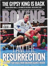 BOXING NEWS MAGAZINES 2018