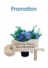 grandad wooden Wheelbarrow