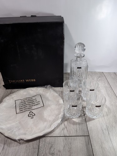 Thomas webb crystal whiskey - thomas, 4