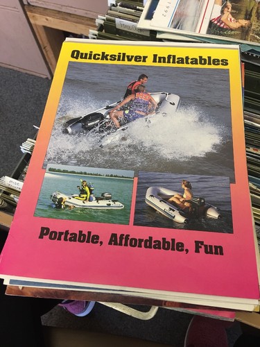 1992 quicksilver inflatable - quicksilver,
