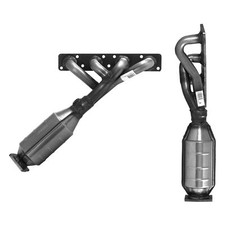 Catalytic Converter Type Approved + Fitting Kit For BMW 3 Series E90 318i Front