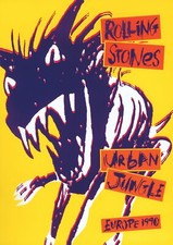 The Rolling Stones Repro Tour Poster Urban Jungle
