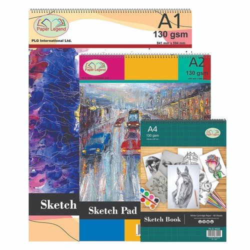 Sketchbook spiral pad - a1,
