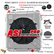 3-Row Radiator Fan Relay For