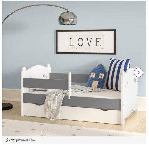 Toddler convertable bed with - toddler,