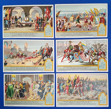 Set of 6 Liebig Cards The