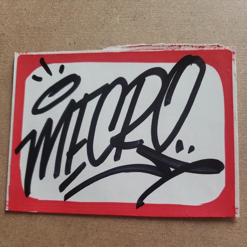 Mecro hand drawn graffiti art - hand,