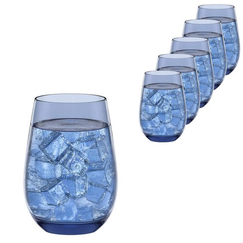 Stolzle elements smokey - stolzle, blue