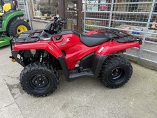 £6999+Vat  Honda 2024 (74) TRX420FA2 Auto Quad Bike Only 378hrs 3024miles