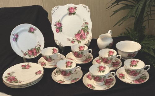 Vintage moss rose tuscan fine - vintage,