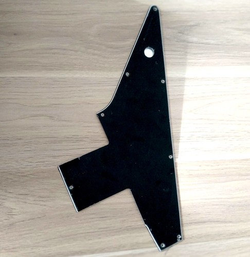 Black 3ply custom pickguard - black,