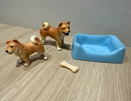 Schleich dog figure set - figure,