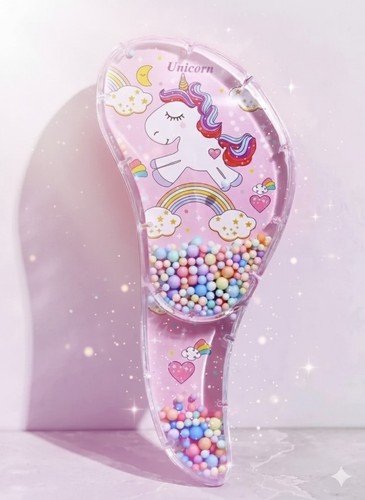 Cute kids unicorn hair - hair, brush