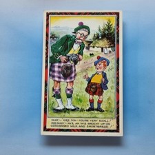 Comic Postcard C1965 Scot