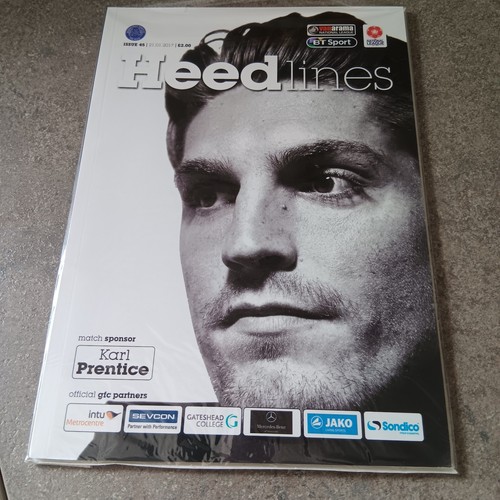 Gateshead programmes - gateshead, fc