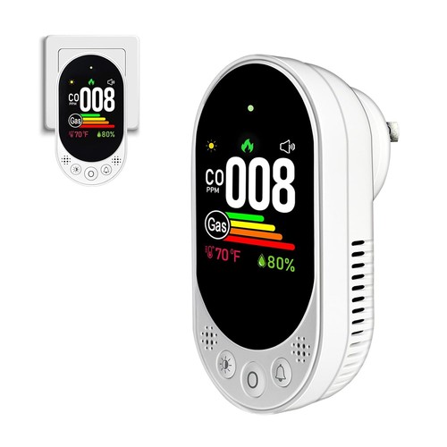 Plug and gas - co, detector