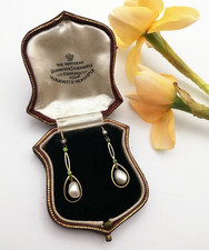 Fine edwardian drop - drop, earrings