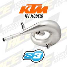 S3 Factory Hard Pipe Exhaust Front Pipe KTM EXC 250 EXC 300 2T TPI 2020 - 2023