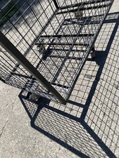 Industrial Wheeled Caged Trolley
