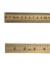 Standard Wooden Double Sided Metre Stick - Yard Stick - Designing, Dressmaking