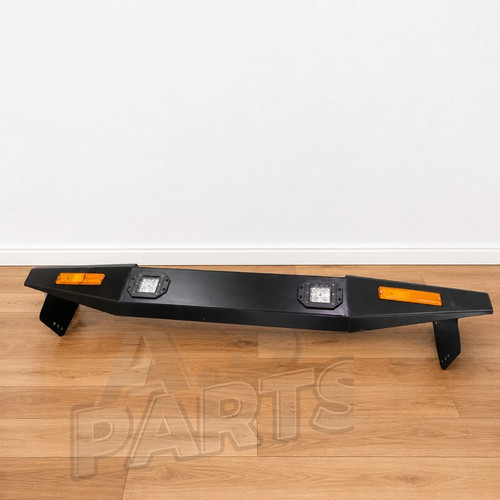 Front metal bumper heavy with - bumper,