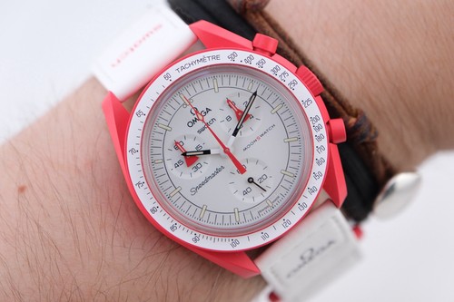 Omega swatch mission mars - x,