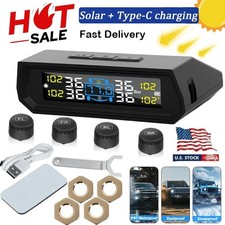 4 Sensors TPMS Tire Pressure
